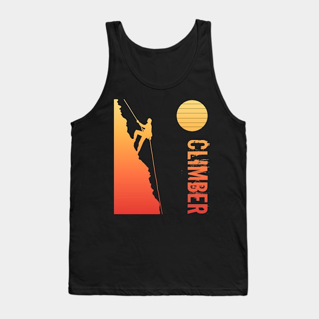 climber Tank Top by Ntdesignart